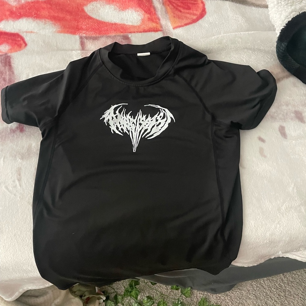 emo cybercygilism workout tee